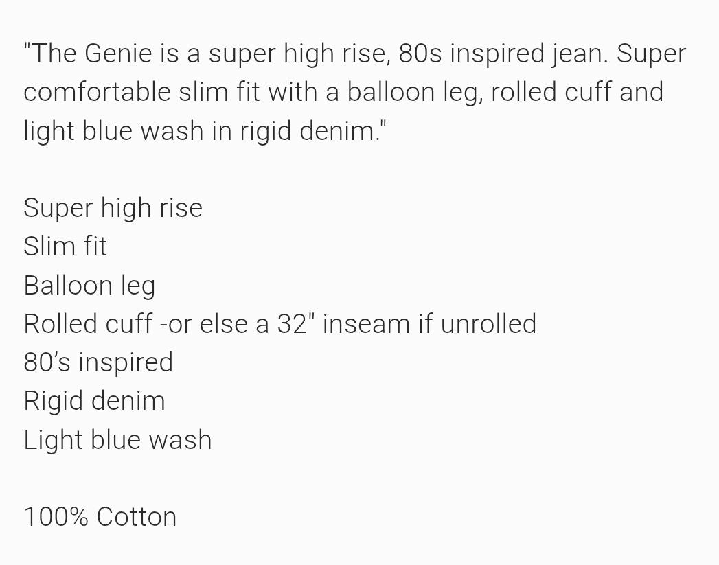 Rollas Balloon Leg Denim, 6