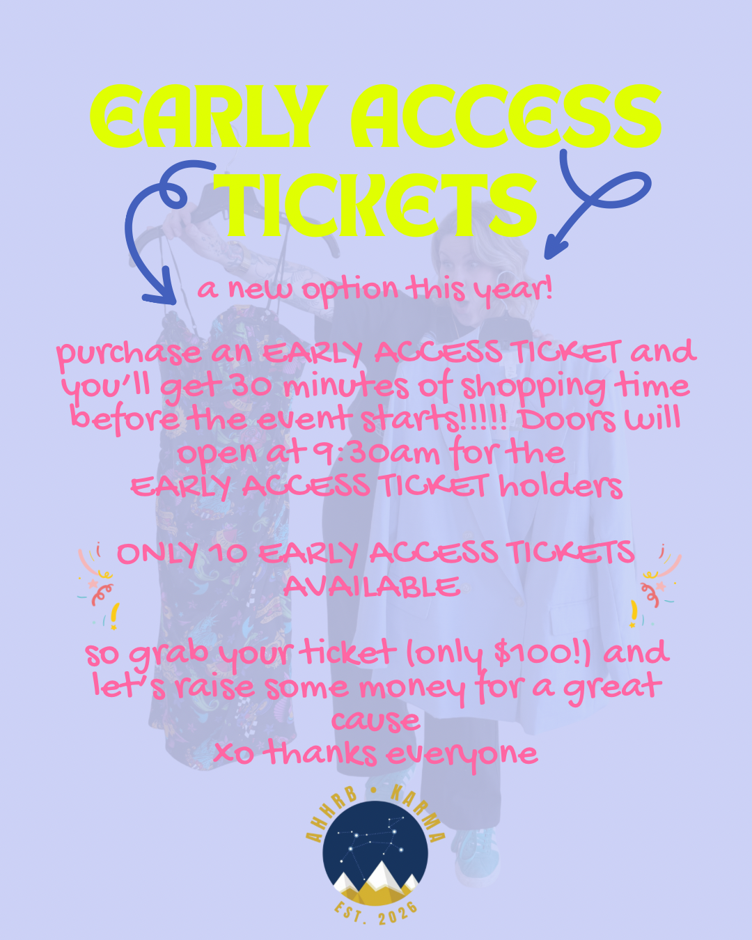 Early Access - Fill A Bag Ticket