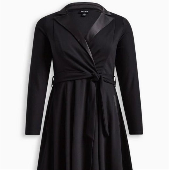 Torrid Tuxedo Dress, 22