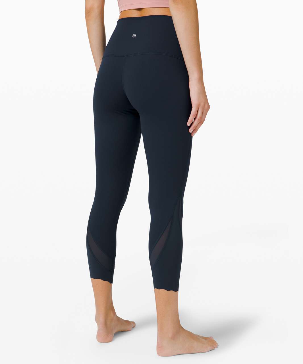 Lululemon Wunder Under High-Rise Crop 23" *Updated Scallop Full-On Luxtreme, 4