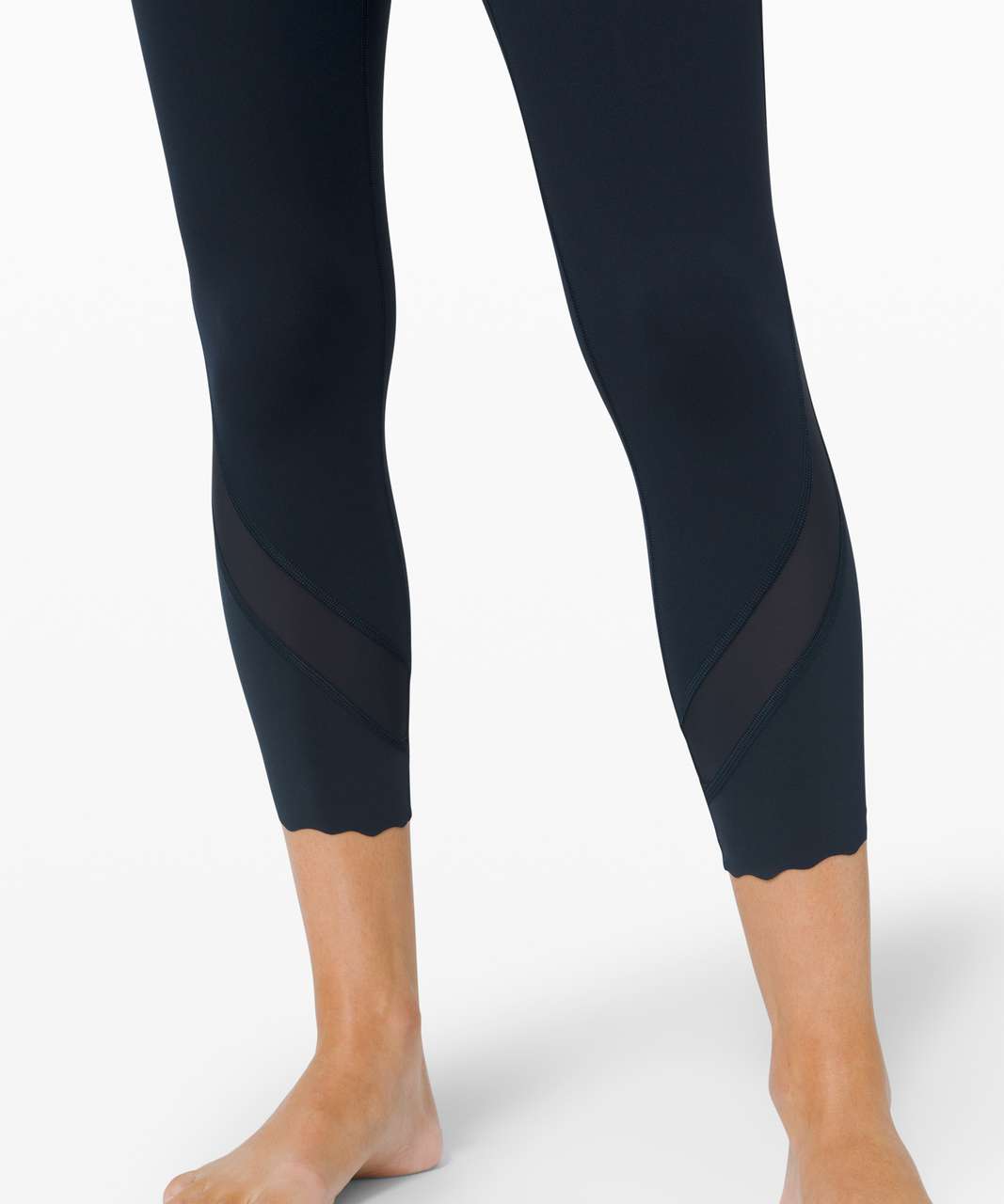 Lululemon Wunder Under High-Rise Crop 23" *Updated Scallop Full-On Luxtreme, 4