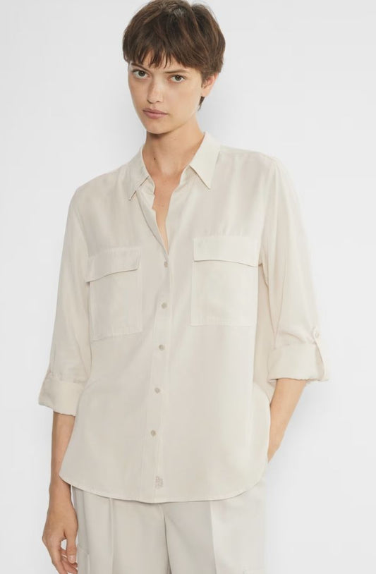 Babaton Aritzia Utility Button Down, Medium