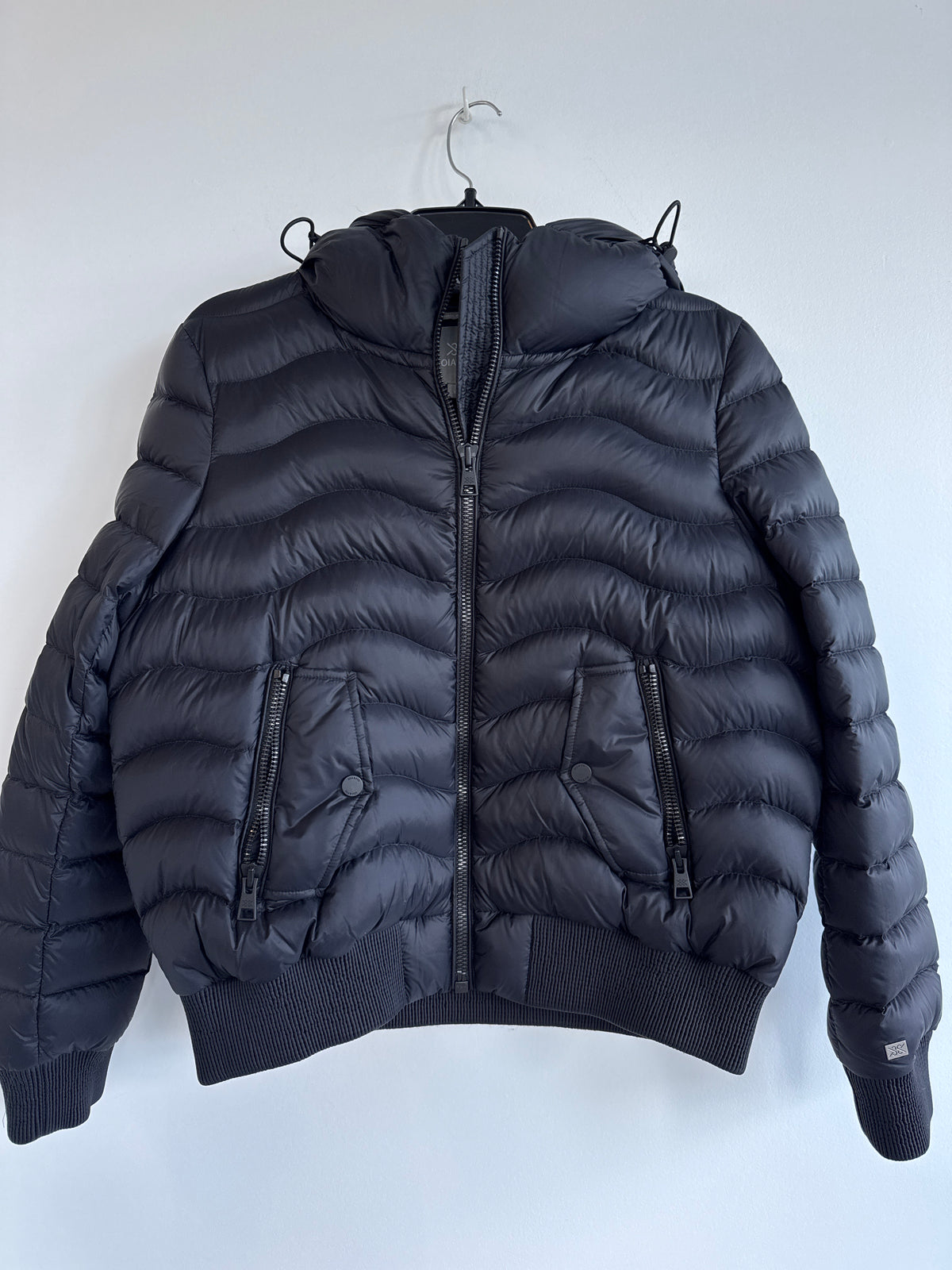 Soia & Kyo Prem Sora Down Puff Bomber Jacket, Medium