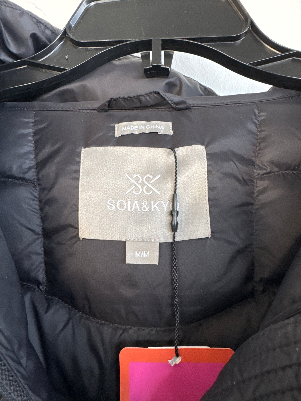 Soia & Kyo Prem Sora Down Puff Bomber Jacket, Medium
