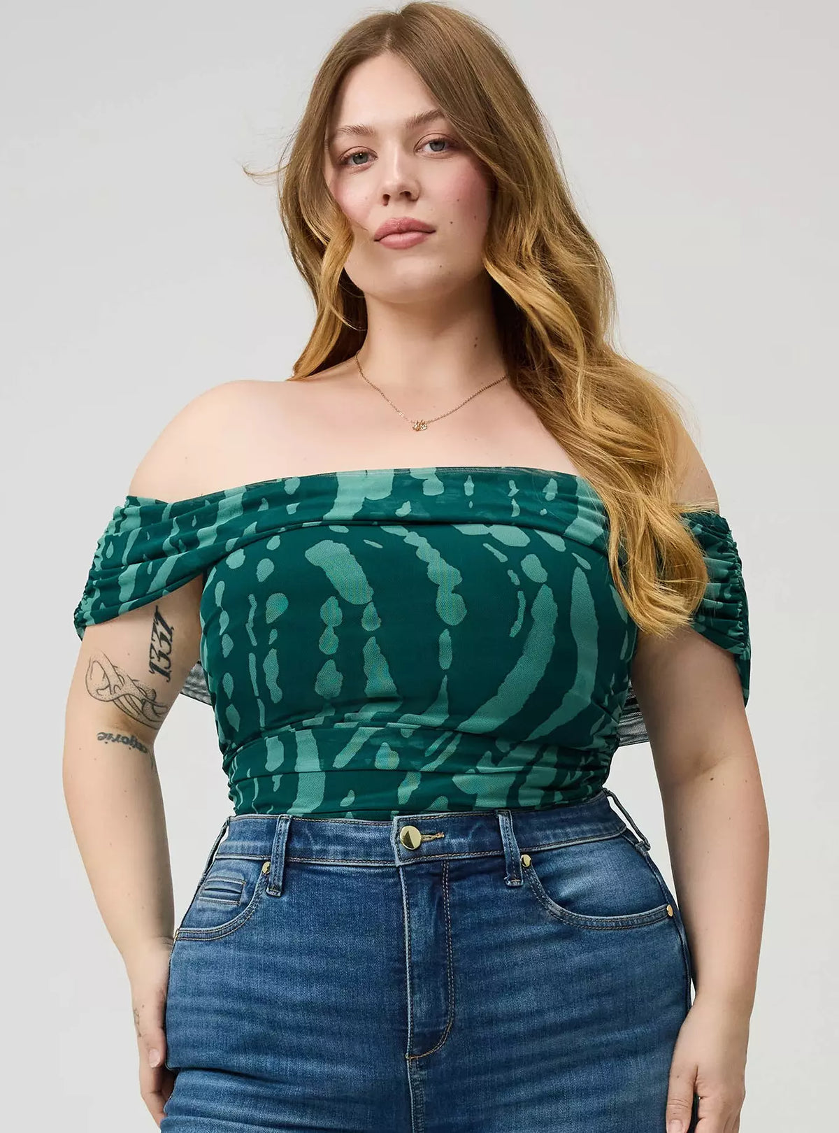 Torrid OTS Mesh Shirt, 2x