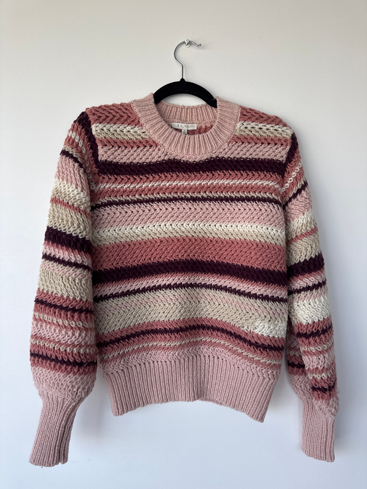 Z Supply Asheville Chunky Knit Sweater, Small