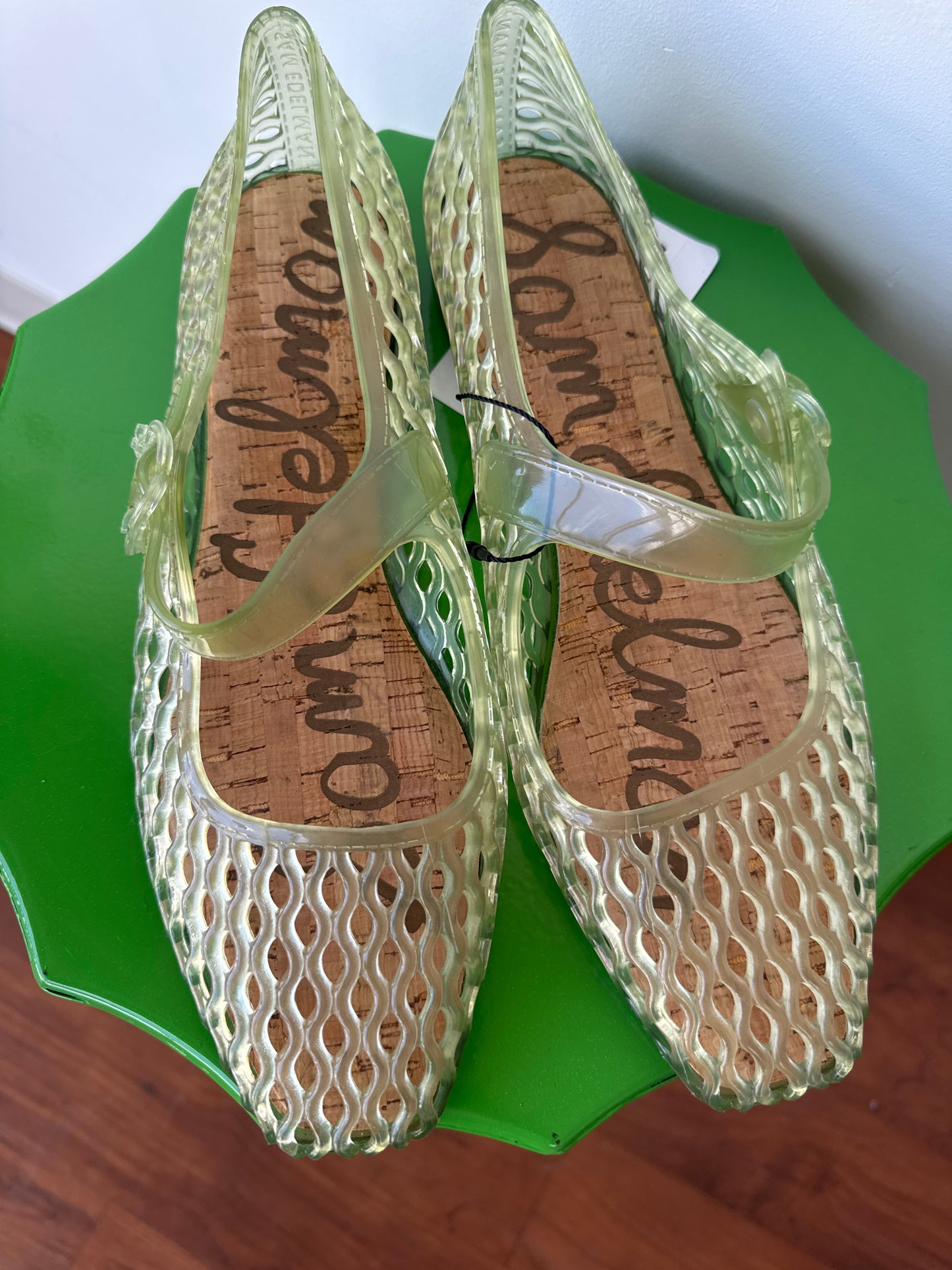 Sam Edelman Anthro Jelly Mesh Flats, 8