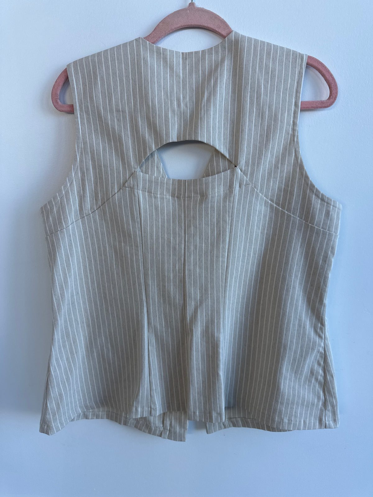 Marallis Stripe Stretch Vest, XXL