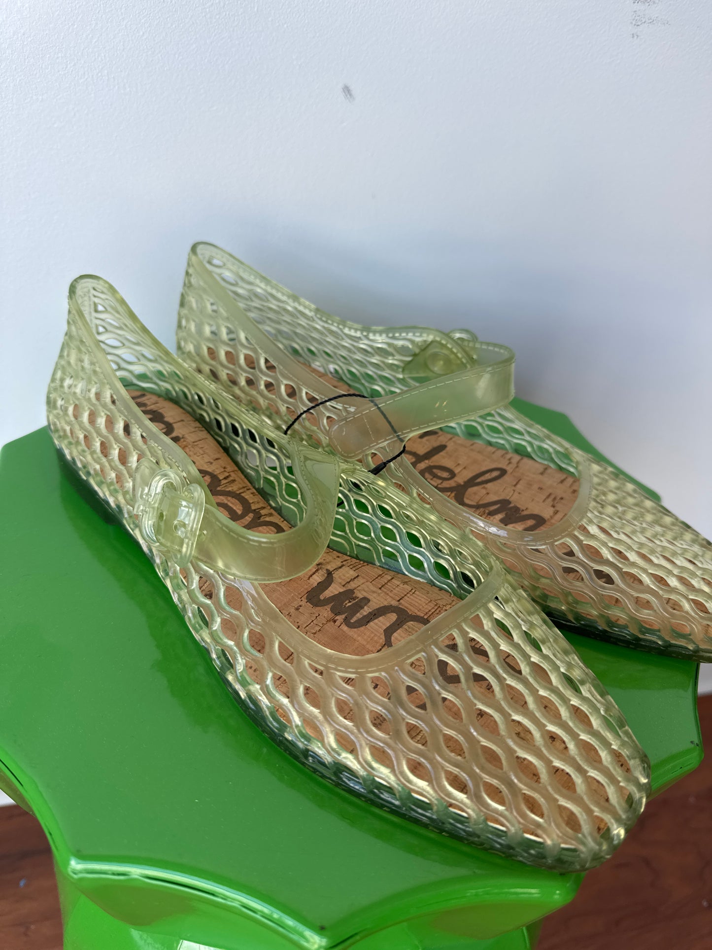 Sam Edelman Anthro Jelly Mesh Flats, 8