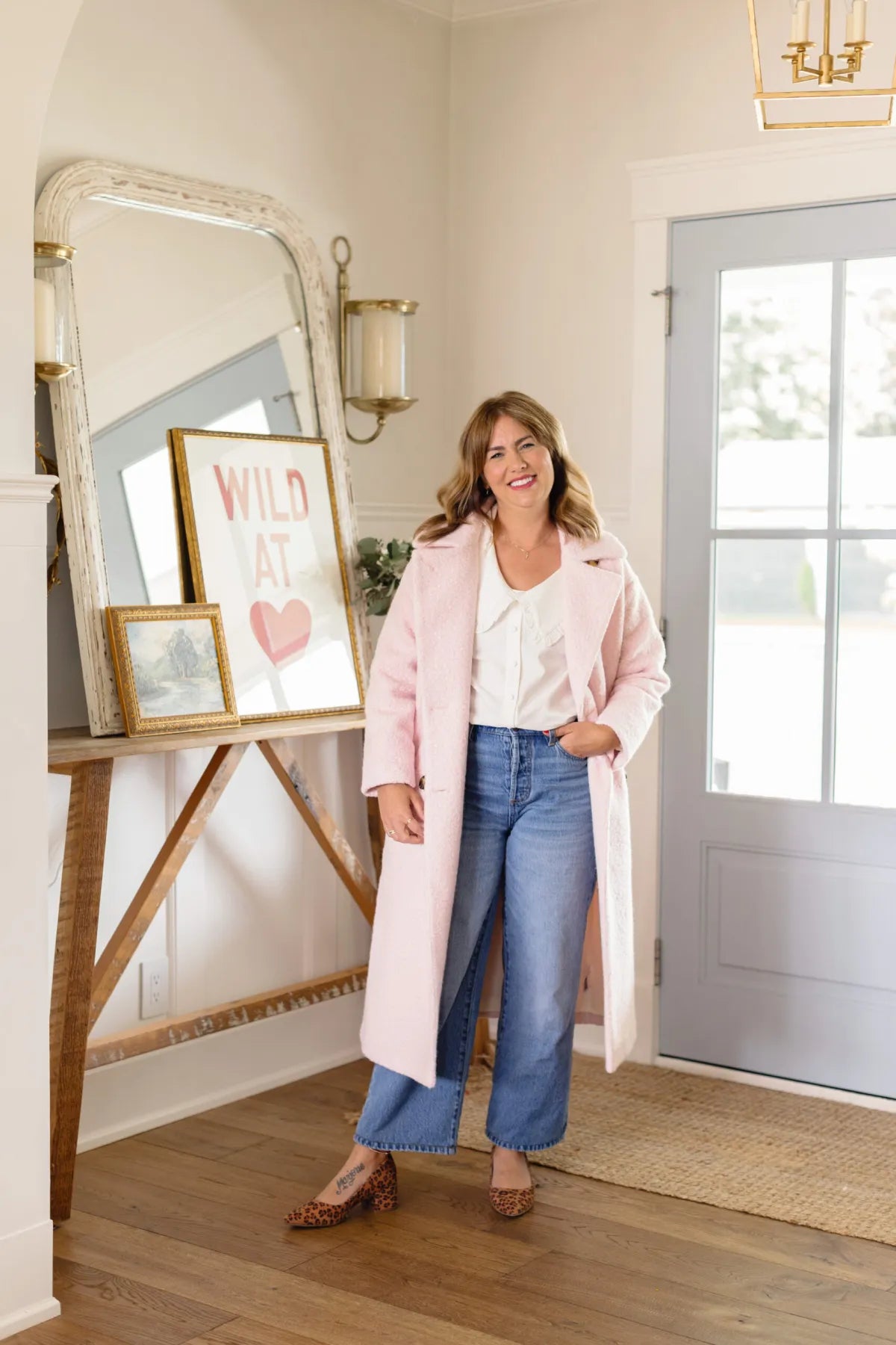 Jillian Harris wide leg cropped denim, Edmonton consignment second hand clothing denim jeans