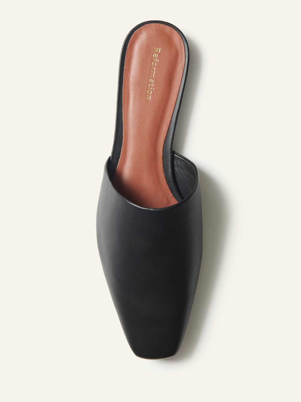 Reformation Bria Minimal Flat Mule, 8.5