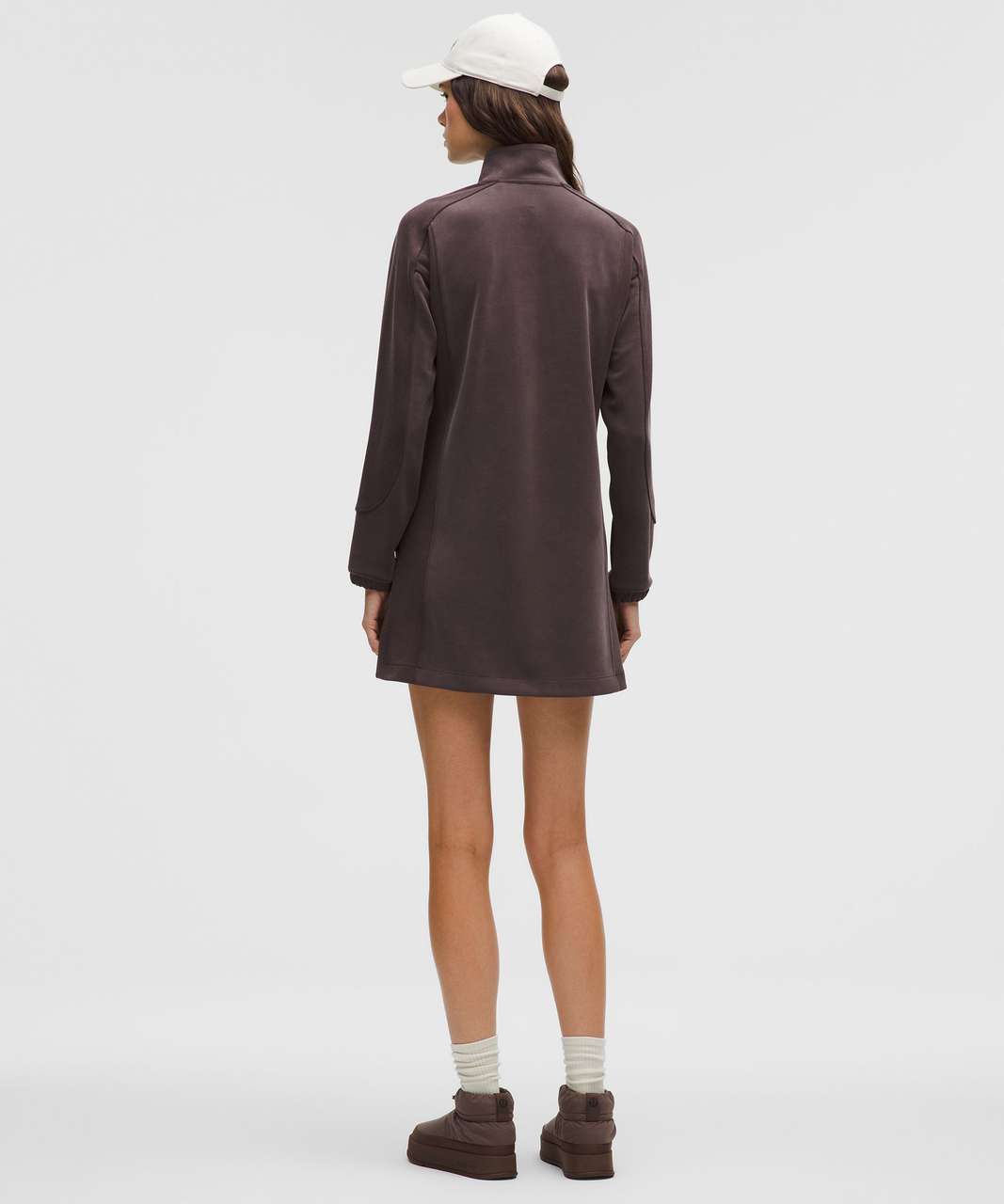 Lululemon NWT Softstreme Half-Zip Mini Dress, Large