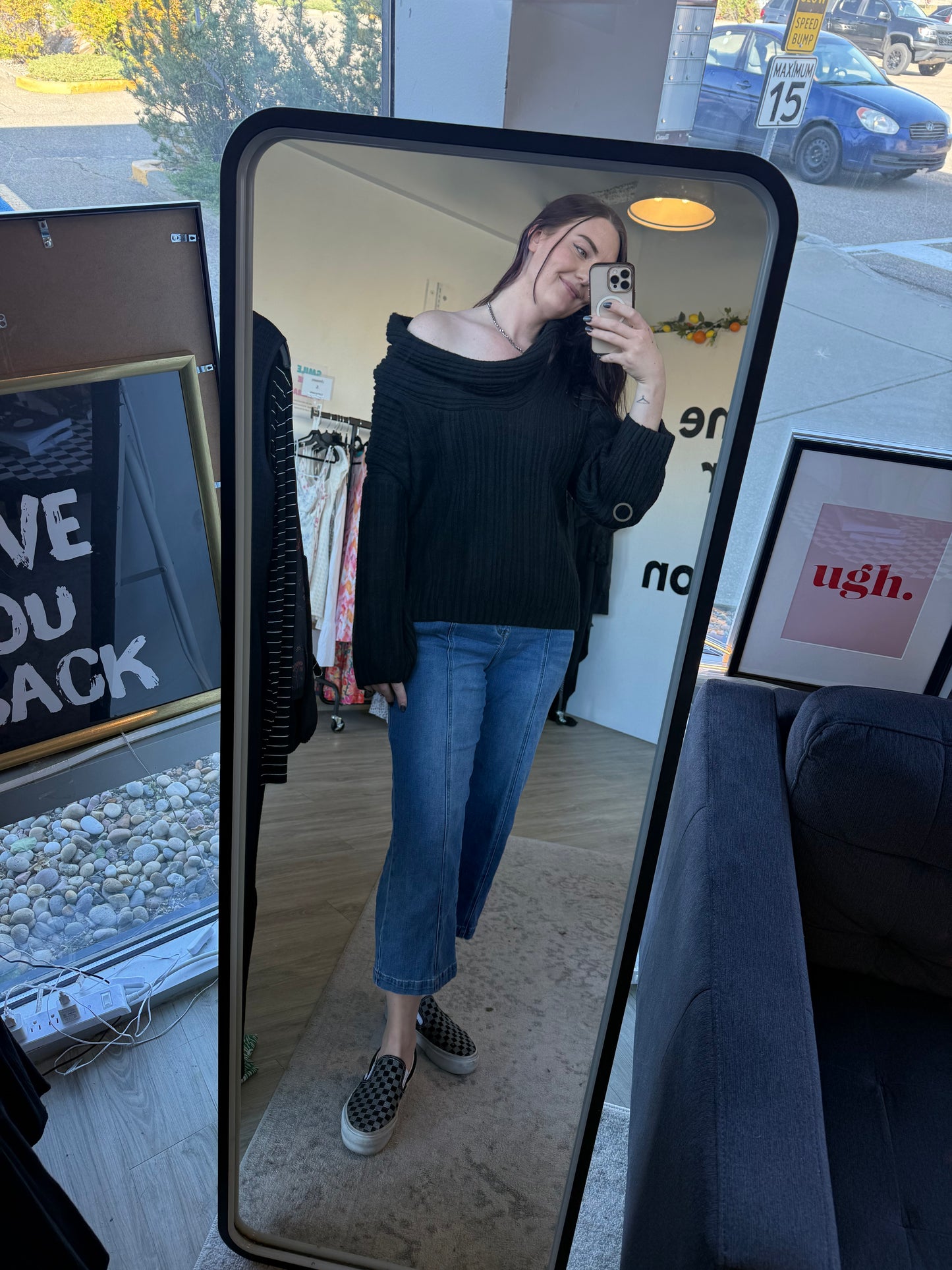 Oak + Fort NWT Slouchy Oversized Knit, Small (very oversized)