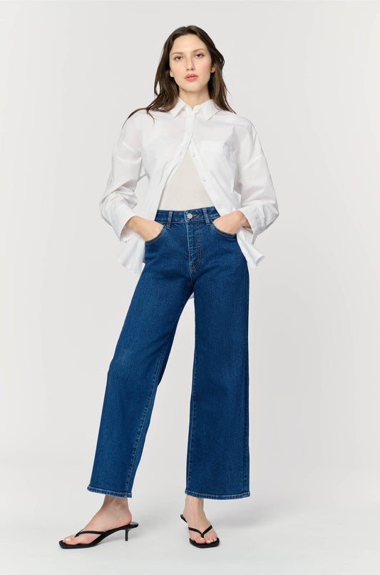 NWT Premium INC Cropped Wideleg Denim, 29