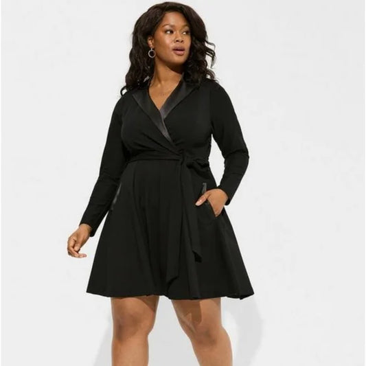 Torrid Tuxedo Dress, 22