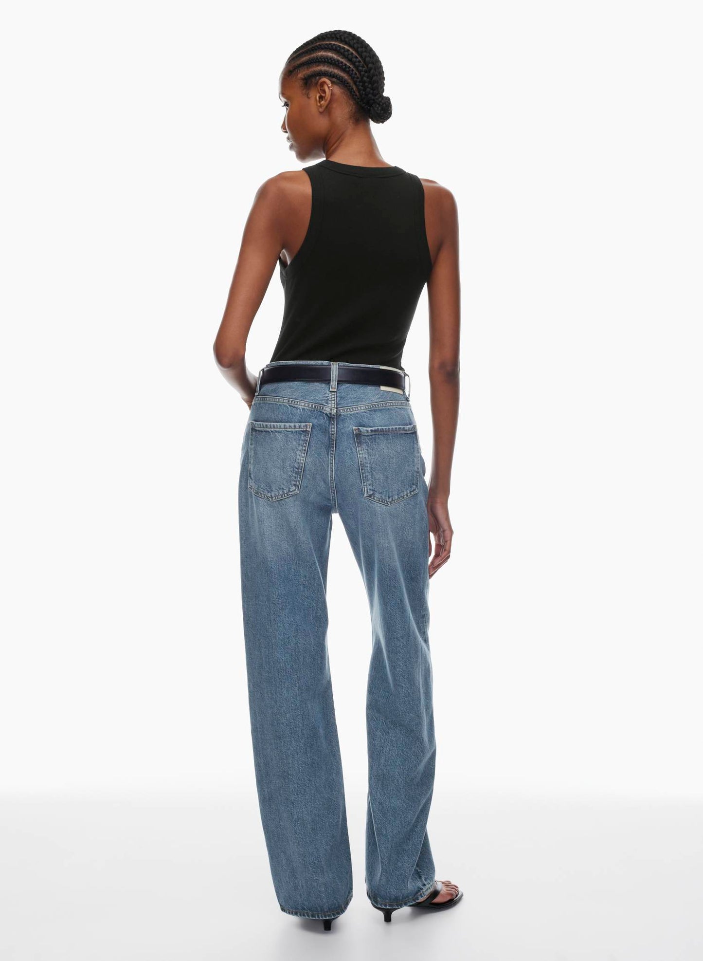 Citizens Of Humanity Annina Frayed Bottom Denim, 24