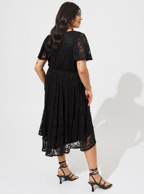 Torrid NWT Mini Lace Wrap Dress, 1X