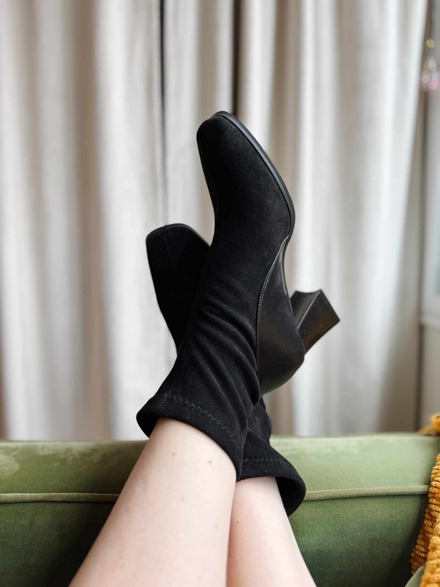 New Square Toe Ankle Boot, 41 (9.5)