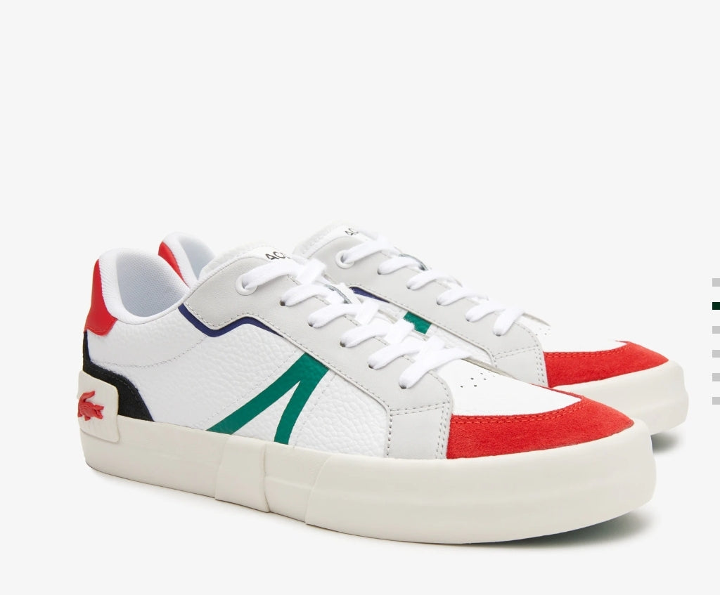 Lacoste Leather Colour-Pop Trainers, M8/W9