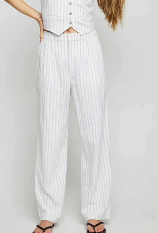 Gentle Fawn NWT Elliot Linen Trouser Pants, XSmall