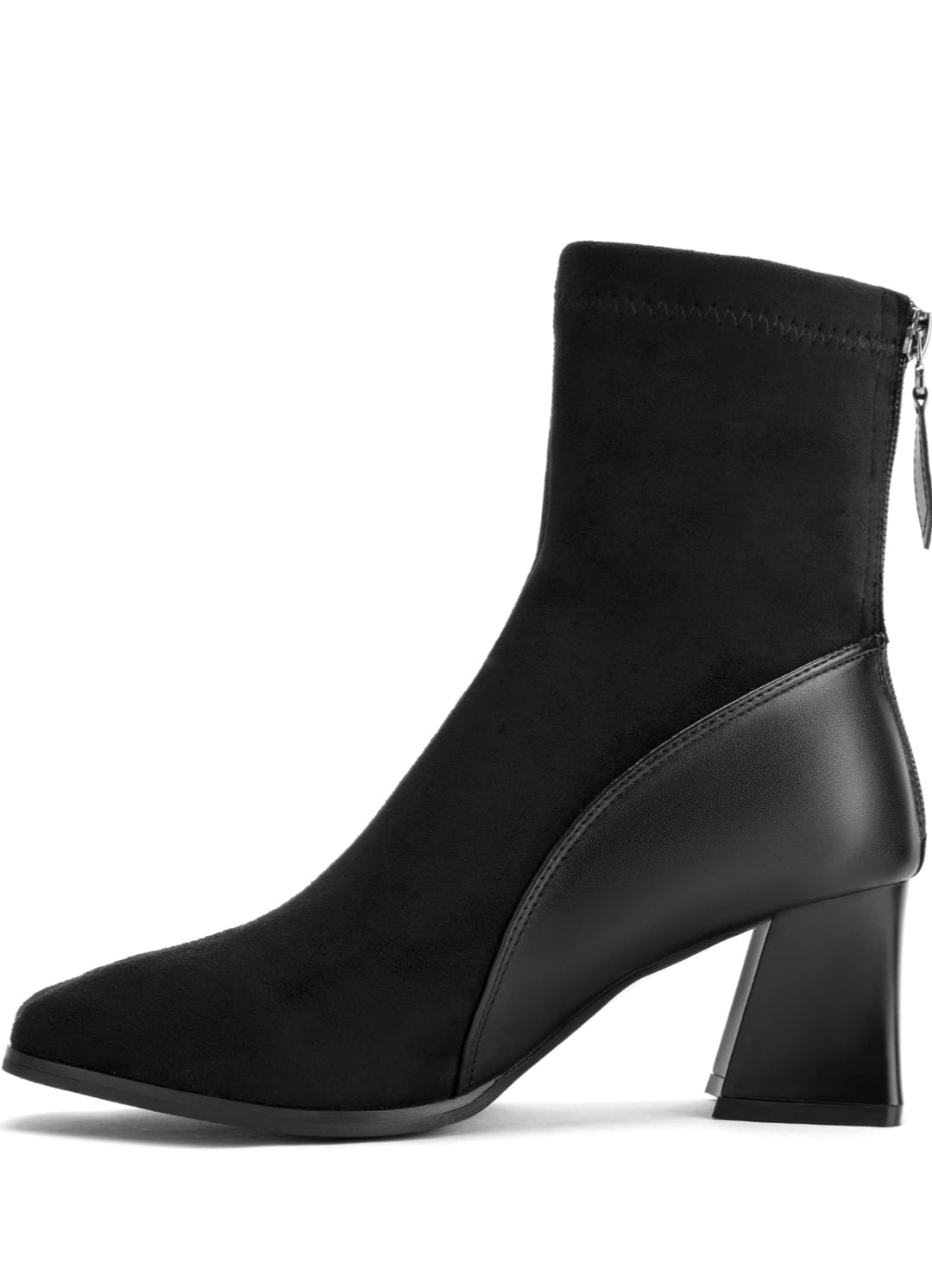 New Square Toe Ankle Boot, 41 (9.5)