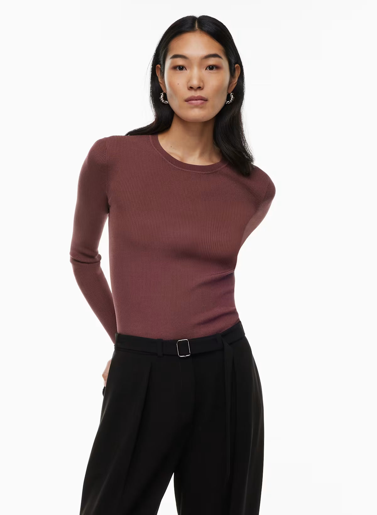 Babaton Aritzia Tisch Longsleeve, Medium