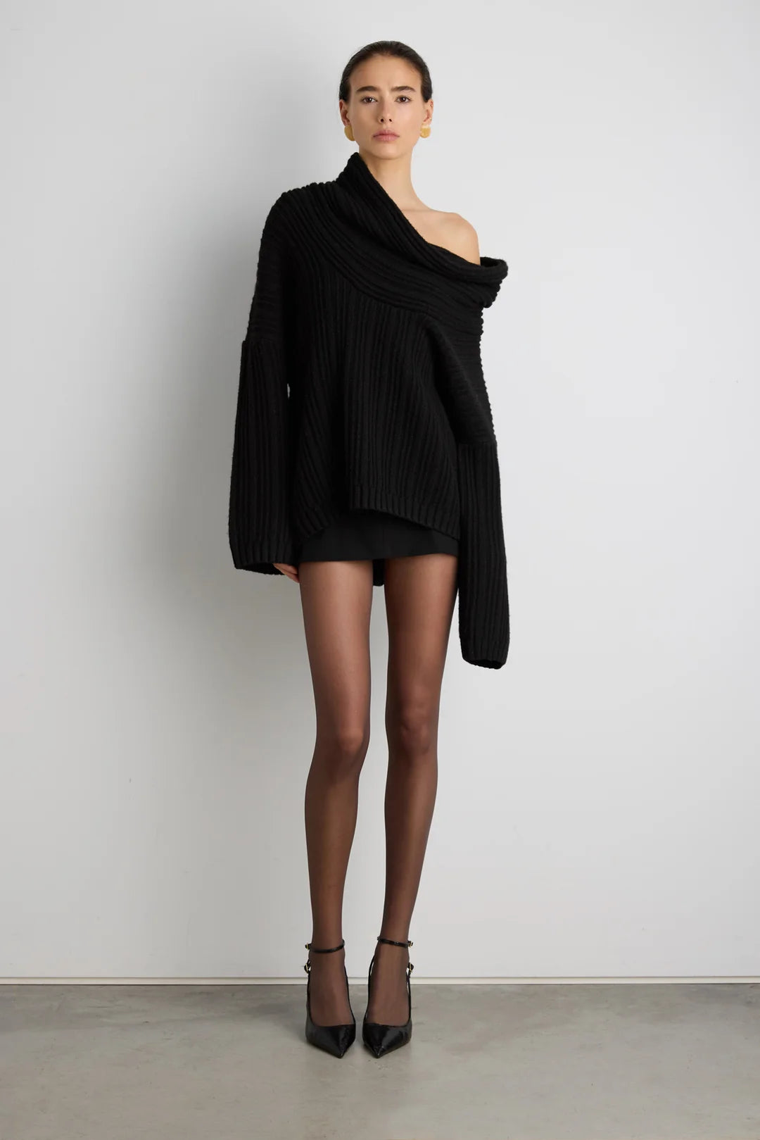 Oak + Fort NWT Slouchy Oversized Knit, Small (very oversized)