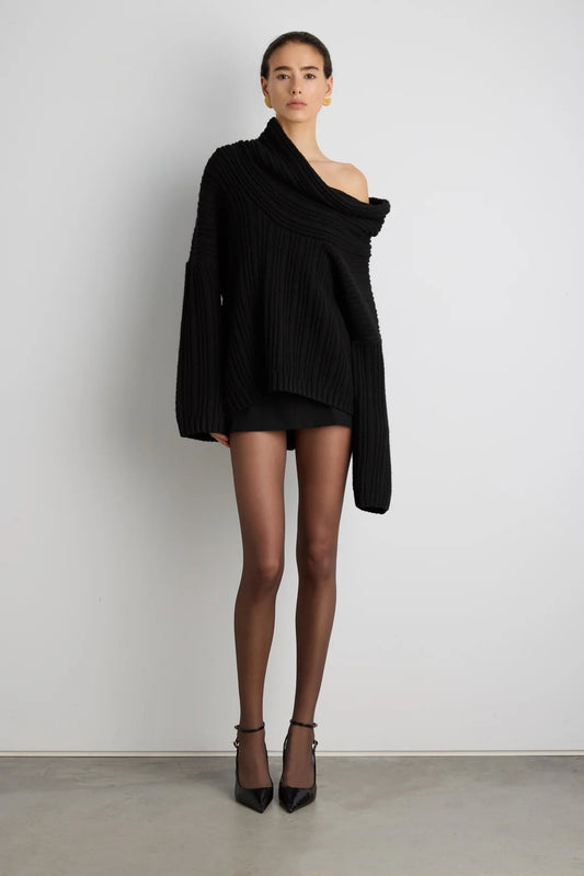 Oak + Fort NWT Slouchy Oversized Knit, Small (very oversized)