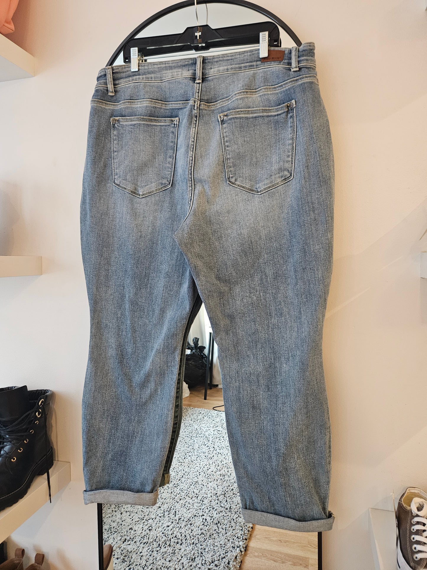 Judy Blue Boyfriend Denim, 20W