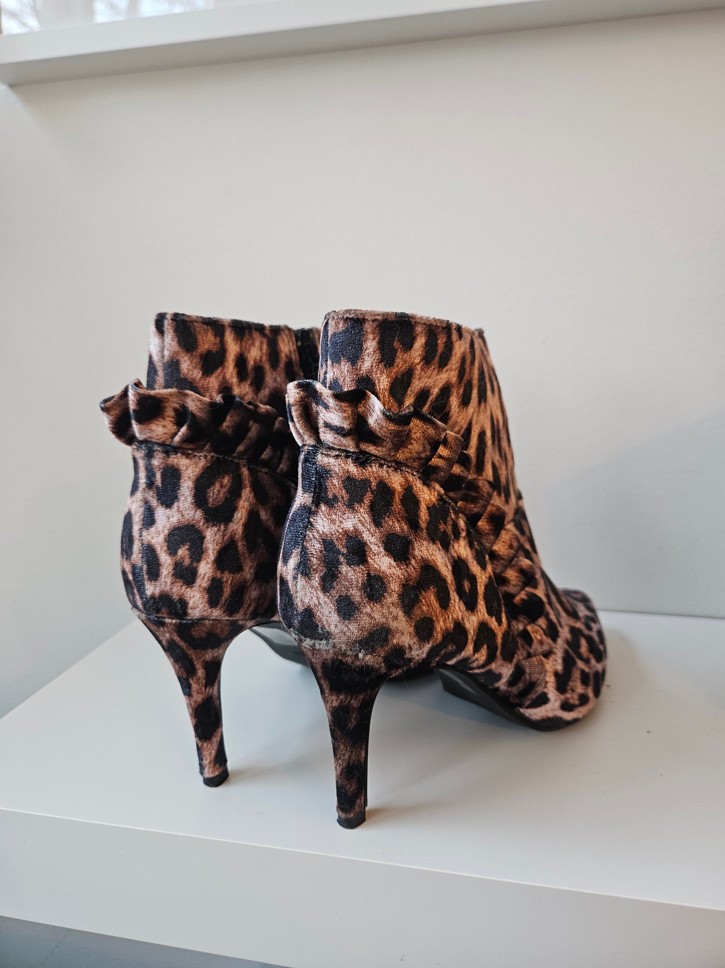 Leopard Booties, 39