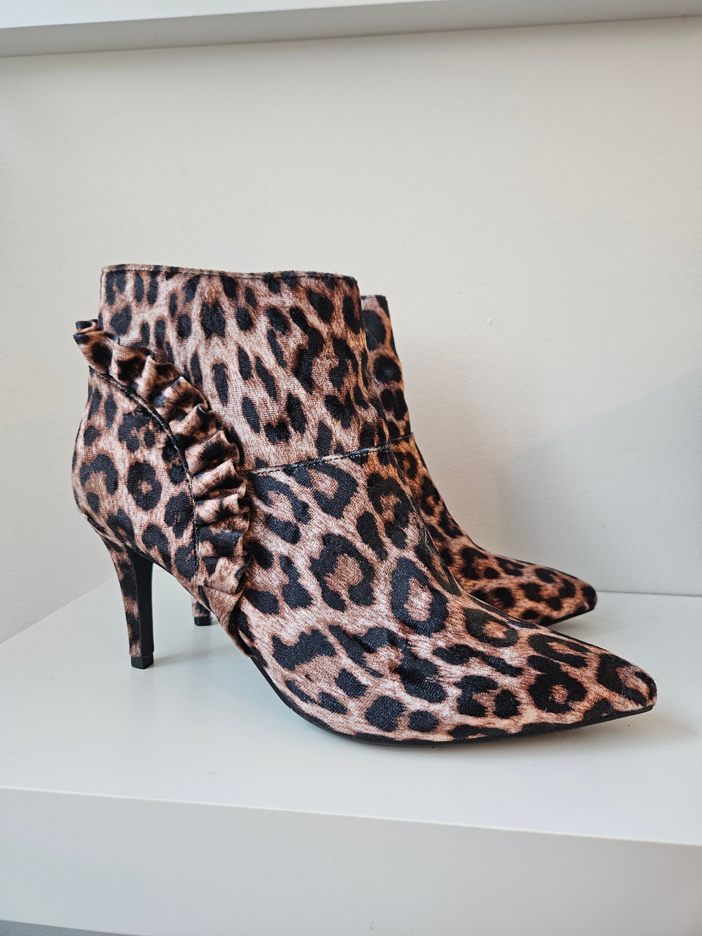 Leopard Booties, 39