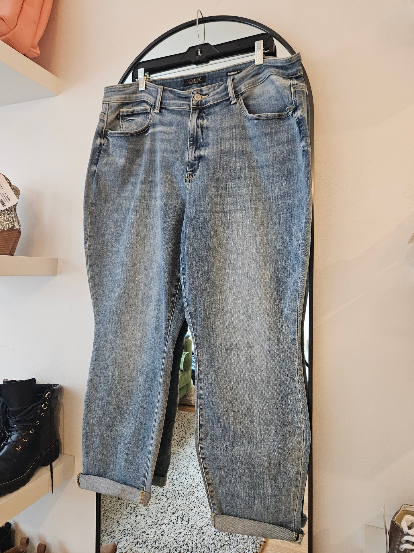 Judy Blue Boyfriend Denim, 20W