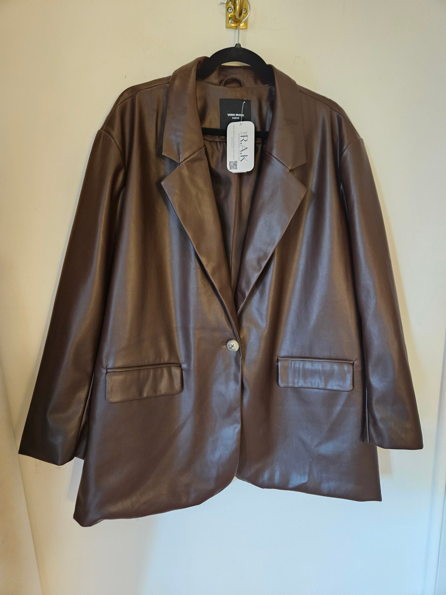 Vera Moda Pleather Blazer, 20