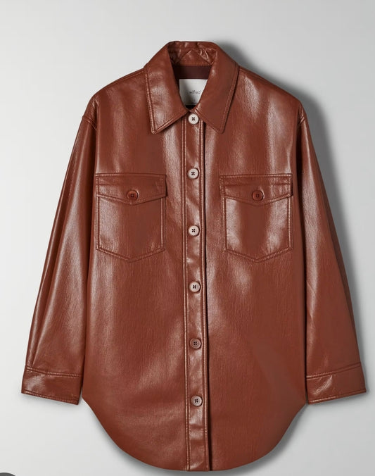 Wilfred Aritzia Ganna Shirt Jacket, Small